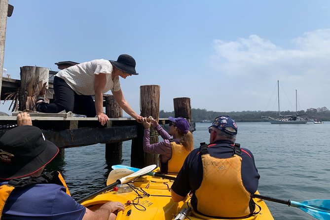 Batemans Bay Oyster Tasting Kayak Tour - Enjoying the Oyster Tasting