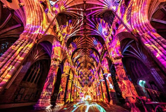 Bath Abbey: Luxmuralis Shine On - Installation Details