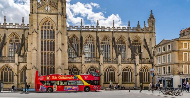 Bath: City Sightseeing Hop-On Hop-Off Bus Tour - City Tour Route