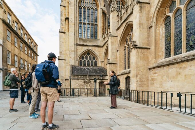 Bath: City Walking Tour With Optional Roman Baths Entry - Tour Format and Guide