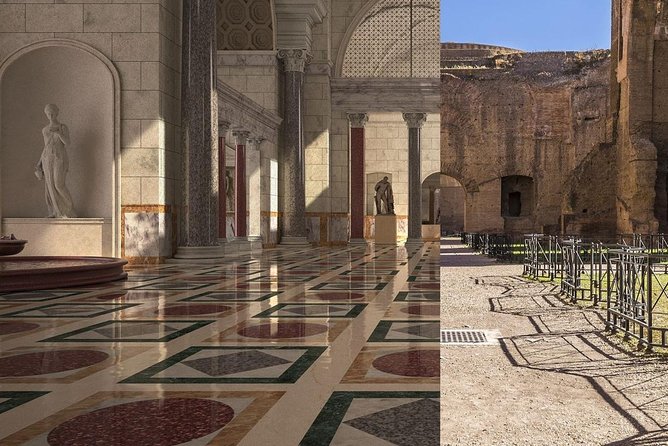 Baths of Caracalla: Ticket + Audio Guide/Virtual Experience - Immersive Virtual Experience