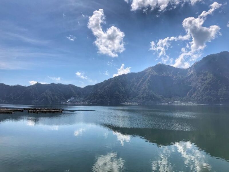 Batur: Hot Springs, Waterfall, Tirta Empul Tour With Lunch - Key Points
