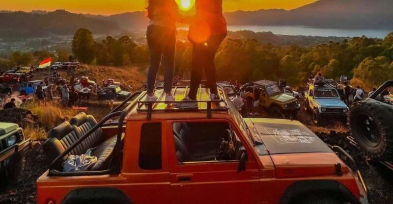 Batur : Sunrise Trekking, Jeep Trekking & Natural Hot Spring - Key Points