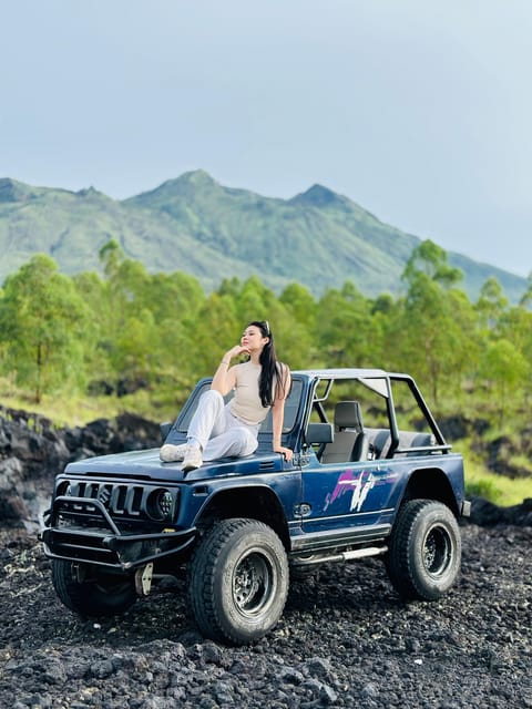 BATUR VOLCANO JEEP SUNRISE, BLACK LAVA & NATURAL HOT SPRING - Key Points