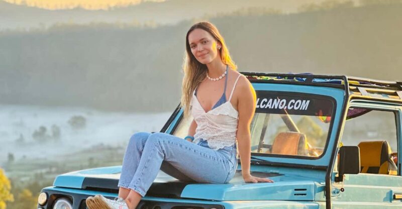 BATUR VOLCANO JEEP SUNRISE, BLACK LAVA & NATURAL HOT SPRING - Highlights of the Tour