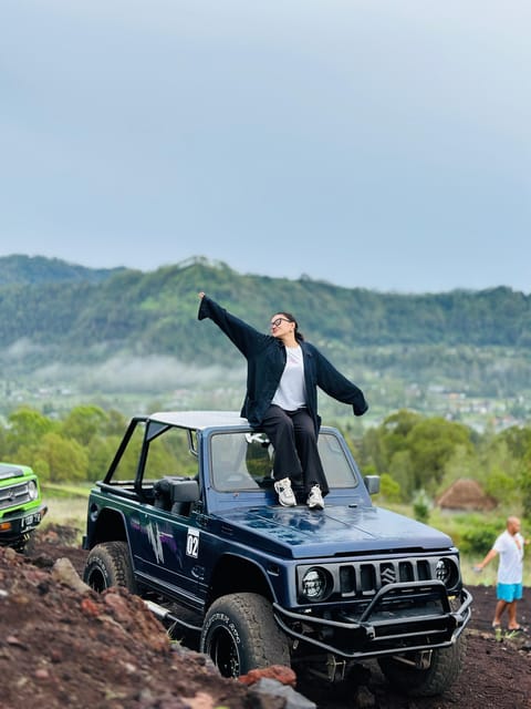 BATUR VOLCANO JEEP SUNRISE, BLACK LAVA & NATURAL HOT SPRING - Booking Information and Pricing