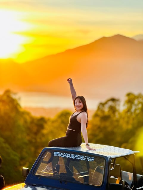 BATUR VOLCANO SUNRISE JEEP & BLACK LAVA - Key Points