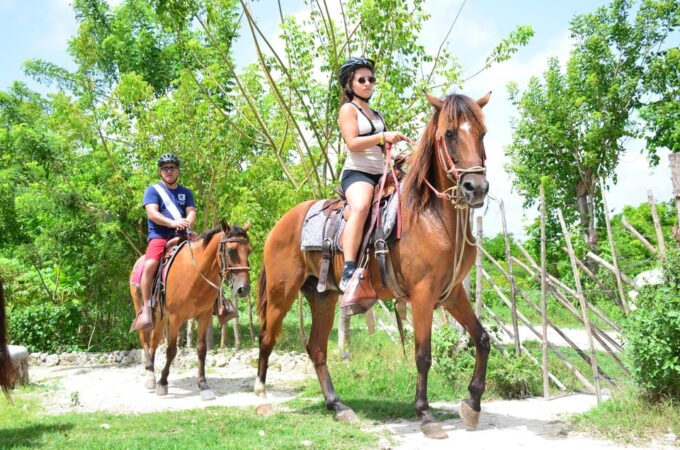 Bavaro Adventure: Buggy, Horse, Splash, Zip Line & Polaris - Horseback Riding Adventure
