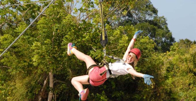 Bavaro Adventure: Buggy, Horse, Splash, Zip Line & Polaris - Zipline and Aerial Exploration
