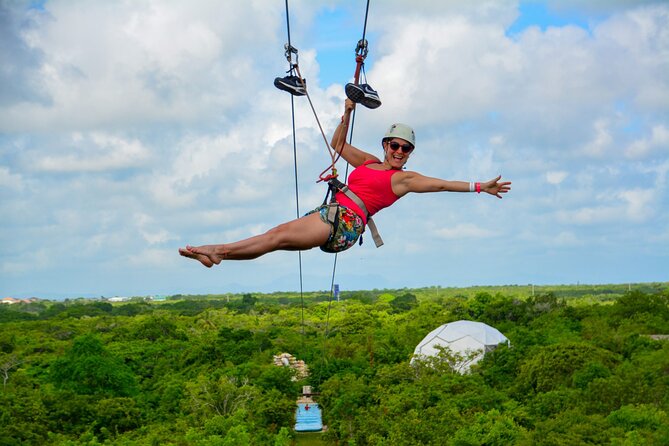 Bavaro Extreme Zipline Splash & Waterfall Pool Combo Experience - Booking and Participation Details