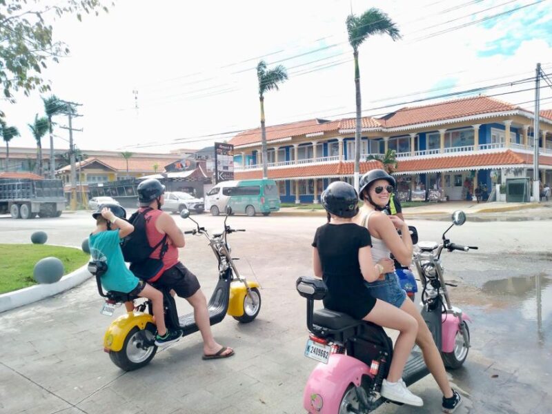 Bavaro Punta Cana: City Tour With Harley Models E-Scooters - Duration and Languages