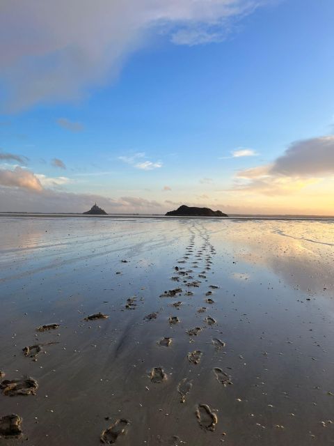 Bay of Mont Saint-Michel : Heading For Tombelaine Island - Key Points