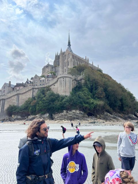 Bay of Mont Saint-Michel: See the Tide Coming In - Tide Information