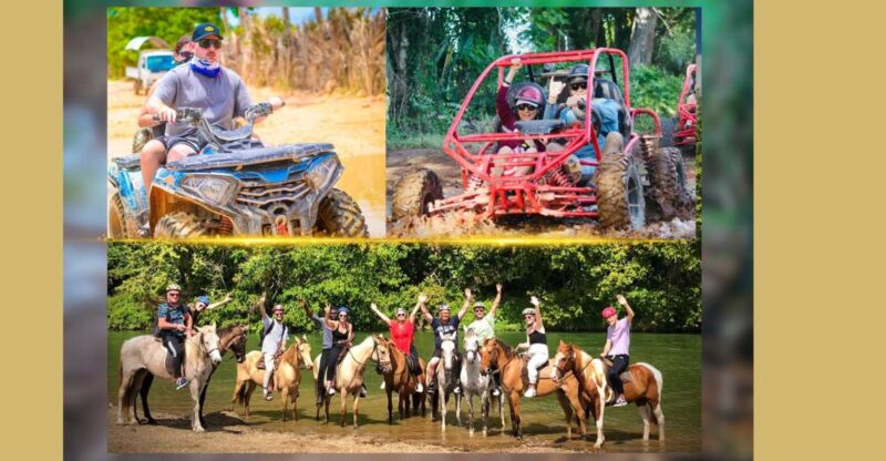 Bayahibe: ATV 4X4 or Buggy & Horseback Ride From La Romana - Experience Highlights