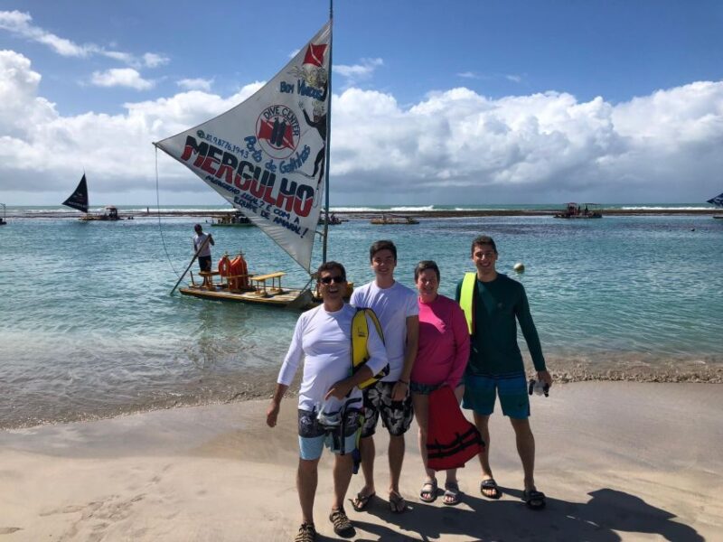 Beach Day in Porto De Galinhas With Jangada (Traditional Boat) Included, From Recife - Inclusions and Exclusions