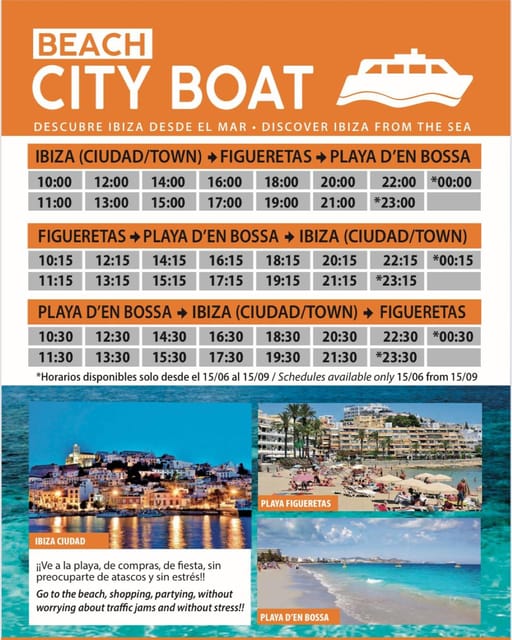 Beach HOPPING Ibiza ( Town ) - Figueretas - Playa D Bossa - Key Points