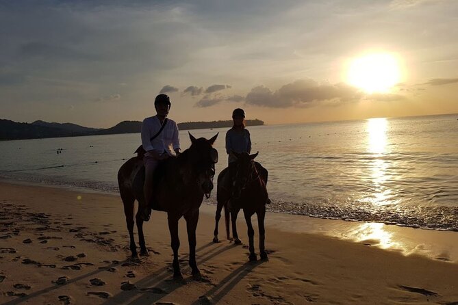 Beach Horse Riding At Sunset In Phuket - Scenic Views and Sunset Ride