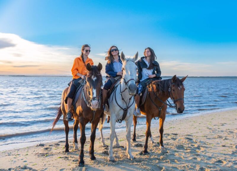 Beach Horseback Riding in Group + Photo Report + PDT - Customer Feedback