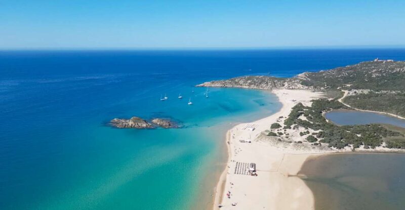 Beach Tour to Chia & Tuerredda From Cagliari - Key Points