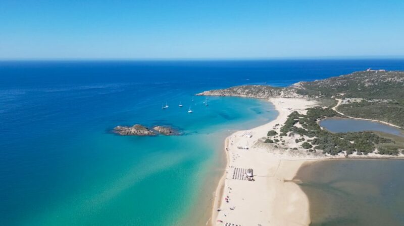 Beach Tour to Chia & Tuerredda From Cagliari - Itinerary Details