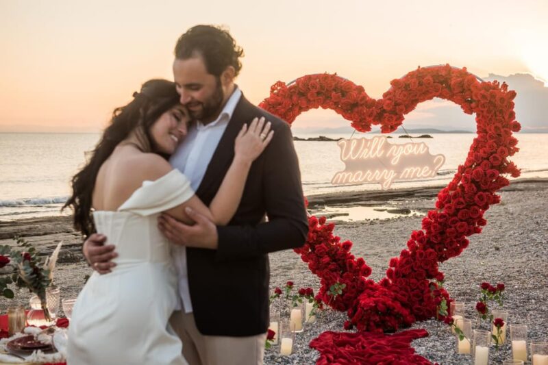 Beach Wedding Proposal in the Athenian Riviera - Proposal Experience