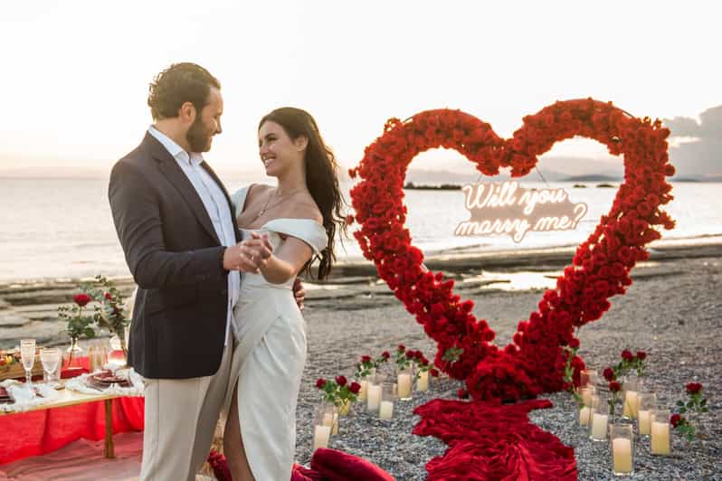 Beach Wedding Proposal in the Athenian Riviera - Logistics and Meeting Point