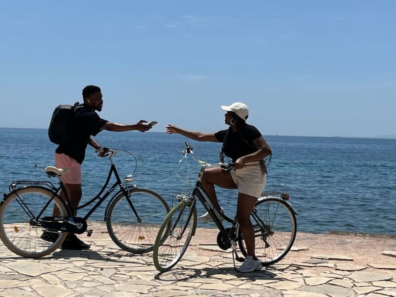 Beachside Cycling Adventure: Athens Tour With Swimming Stop - Tour Itinerary