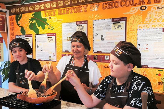 Bean to Bar Chocolate Workshop in Puerto Vallarta - Making Mexican Chocolate Drinks