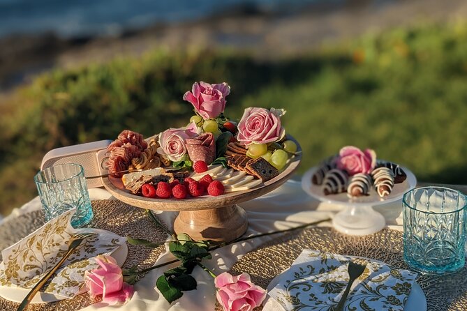 Beautiful Luxury Picnic on a Docked Gondola Boat in Coronado - Romantic Setting and Memorable Moments