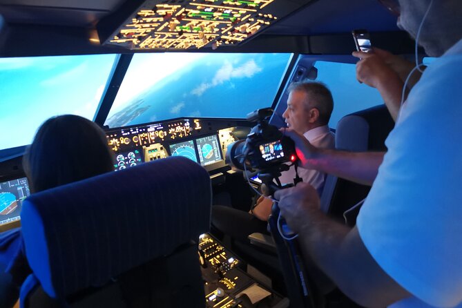 Become a Pilot for a Day in a Professional Airbus 320 Simulator - Navigating the Cockpit Controls