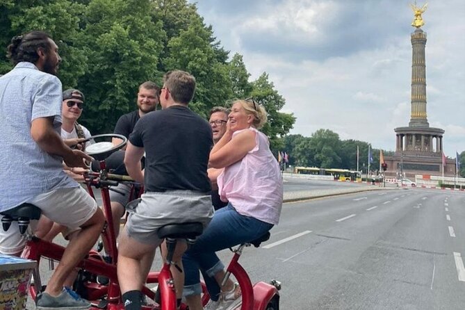 Beer Bike & Party Bike Highlights Berlin City Tour Including Pick-Up - Pickup and Meeting Details