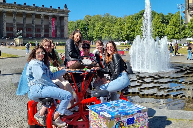 Beer Bike & Party Bike Highlights Berlin City Tour Including Pick-Up - Booking and Cancellation Policy