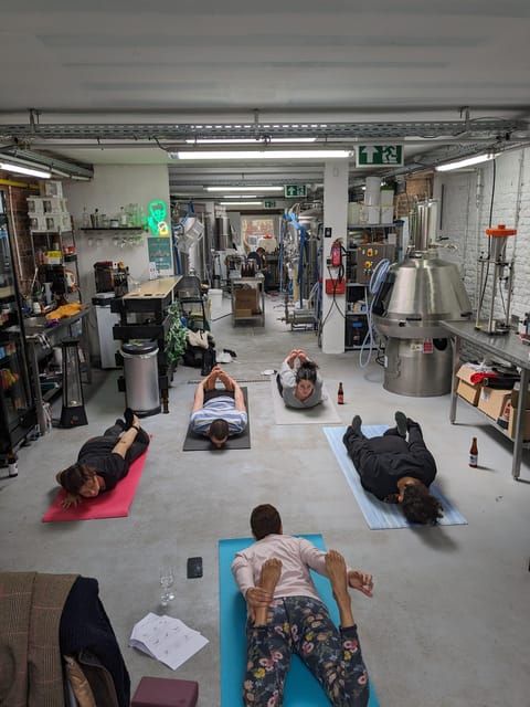 Beer Yoga at Tipsy Tribe Brewery & Distillery - Key Points