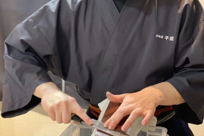 Beginner-Friendly! Knife Sharpening & Fitting Handle Workshop - Knife Sharpening Process