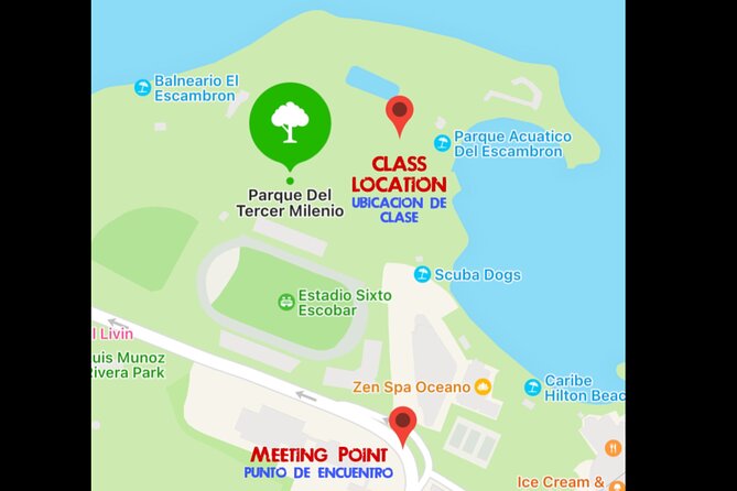 Beginner Sunset Salsa Class in San Juan - Sunset Salsa Class Location