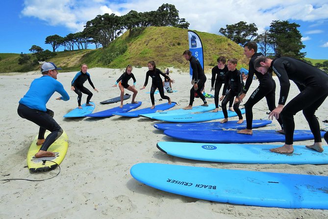 Beginner Surf Lesson at Te Arai Beach - Included Amenities