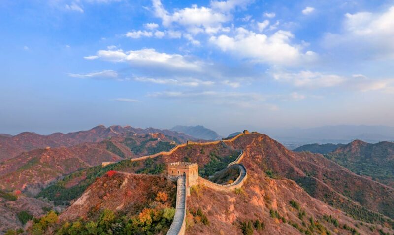 Beijing Jinshangling Great Wall QR Code Ticket Booking - Great Wall Location and Structure