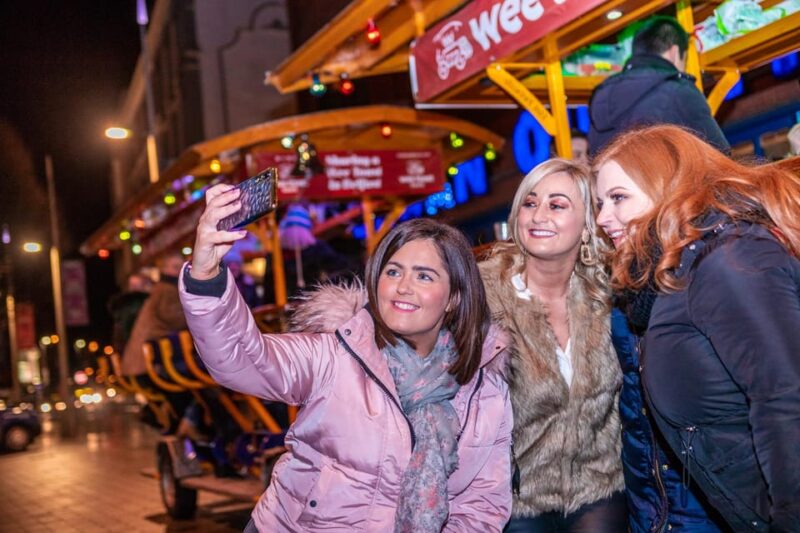 Belfast: City Centre Beer Bike Tour - Experience Highlights