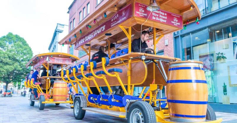Belfast: City Centre Beer Bike Tour - Inclusions and Requirements