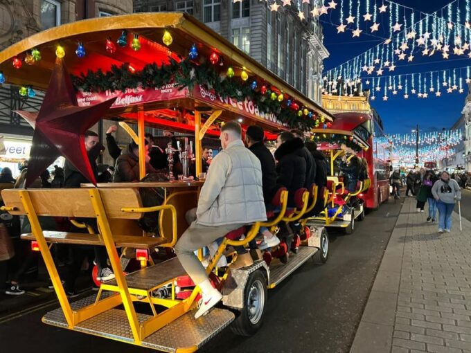 Belfast: City Centre Beer Bike Tour - Unique Pedal-Powered Exploration