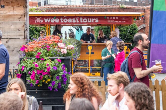 Belfast: City Centre Beer Bike Tour - Discover Belfasts Historic Landmarks