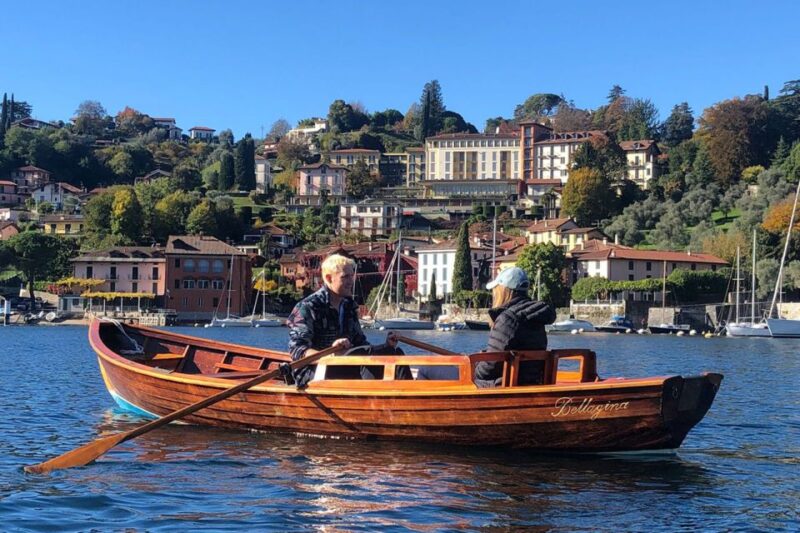 Bellagio: Vintage Wooden Boat Rowing Experience on Lake Como - Experience Highlights