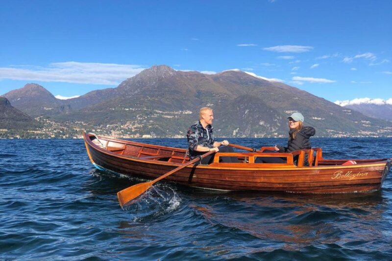 Bellagio: Vintage Wooden Boat Rowing Experience on Lake Como - Tour Inclusions