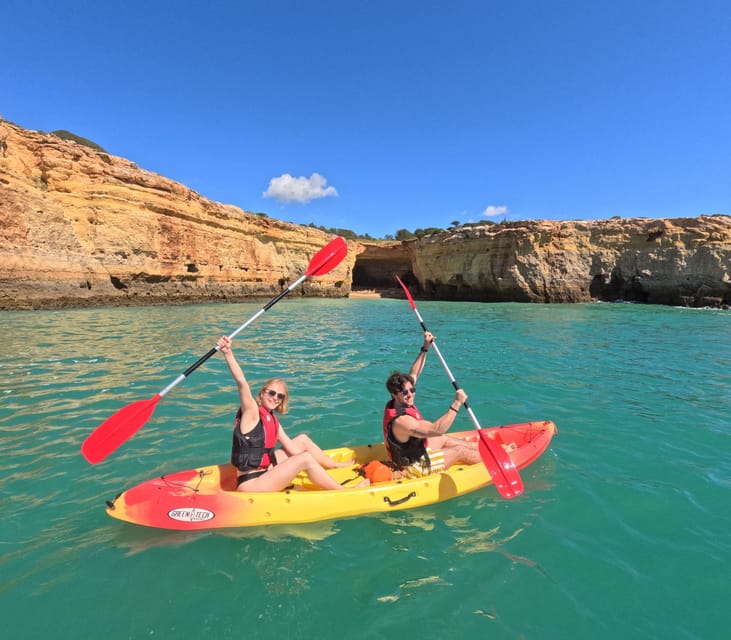 Benagil: 1:30hour Kayak Rental With Private Parking - Activity Overview