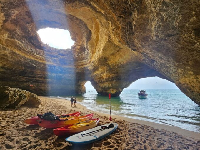 Benagil: 1:30hour Kayak Rental With Private Parking - Frequently Asked Questions