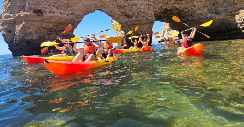 Benagil Beach: Kayak Rental With Caves and Cliffs - Key Points