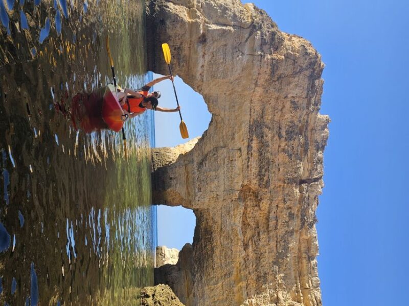 Benagil Beach: Kayak Rental With Caves and Cliffs - Experience Highlights