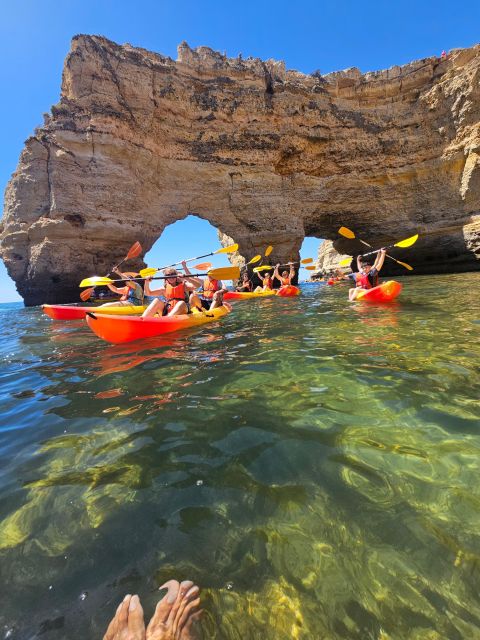 Benagil Beach: Kayak Rental With Caves and Cliffs - Meeting and Guide Information