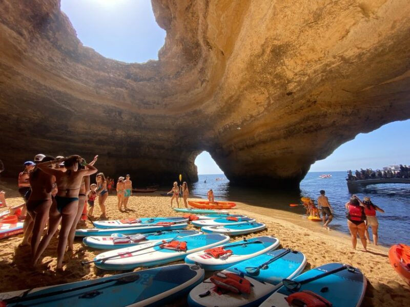 Benagil: Benagil Cave Stand Up PaddleBoard Tour at Sunrise - Itinerary and Highlights