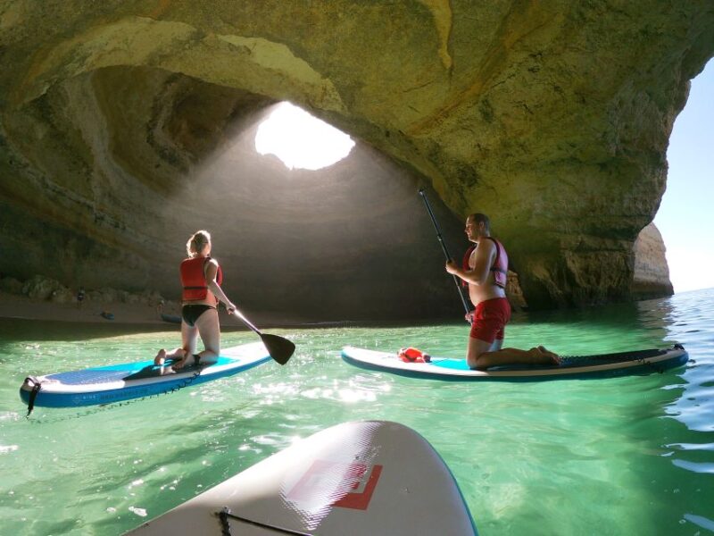 Benagil: Benagil Cave Stand Up PaddleBoard Tour at Sunrise - Itinerary and Highlights